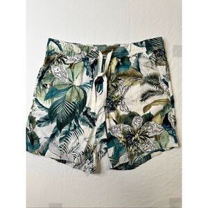 Guess Summer Leaves Challis Men’s Shorts, size Large, NWT